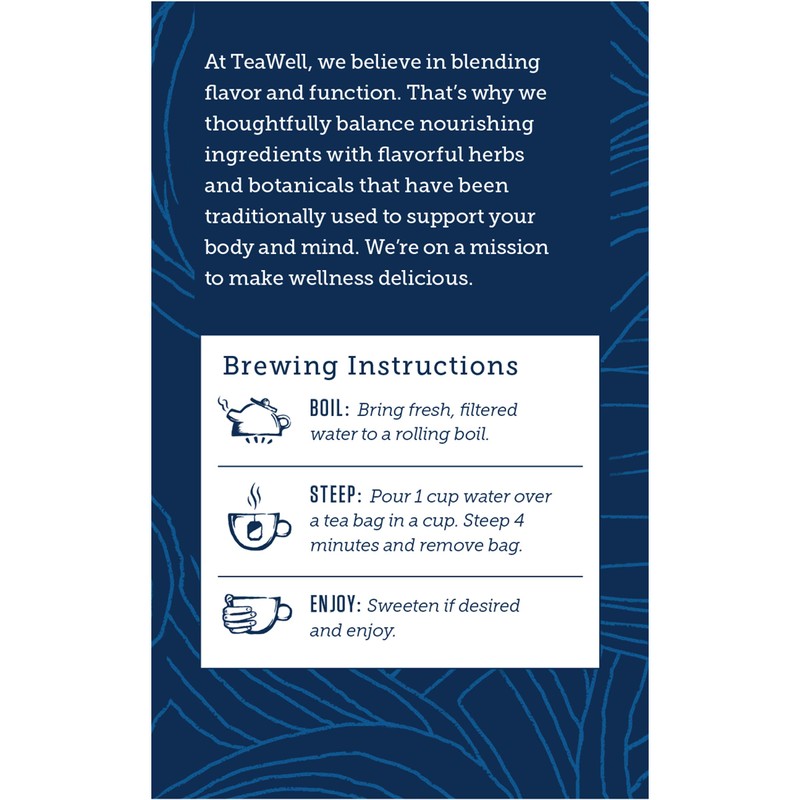 TEA WELL HONEY LEMON OG 12CT