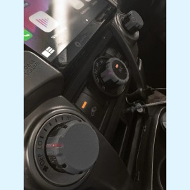 5th Gen Runner Climate Control Knob Accents for the 5th Gen Toyota 4Runner - Black