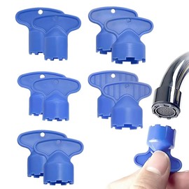 10 Stück Strahlregler Wasserhahn Schlüssel, perlatoren Für Wasserhähn, Cache Wasserhahn Belüfterschlüssel Entfernung,Luftsprudler Montageschlüssel Armaturen,perlator schlüssel