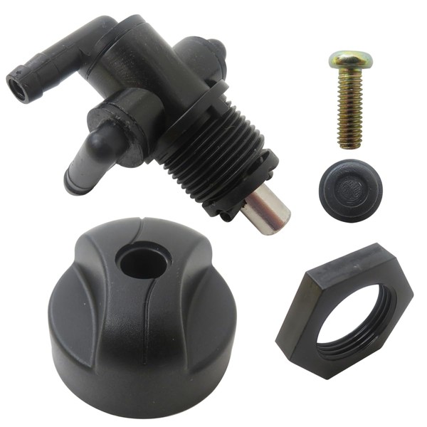 New Version 7052161 Fuel Tank Valve Petcock 3 Way &