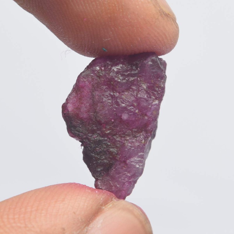 Natural Rough Ruby 13.00 Ct. Certified Healing Crystal Red Ruby