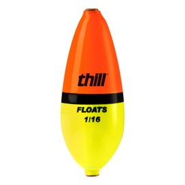 Thill Wobble Bobber - 1/16 oz., Orange/Yellow