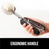 Gorilla Grip Premium Stainless Steel, Spring-Loaded Scoop for Fruit, Cookie