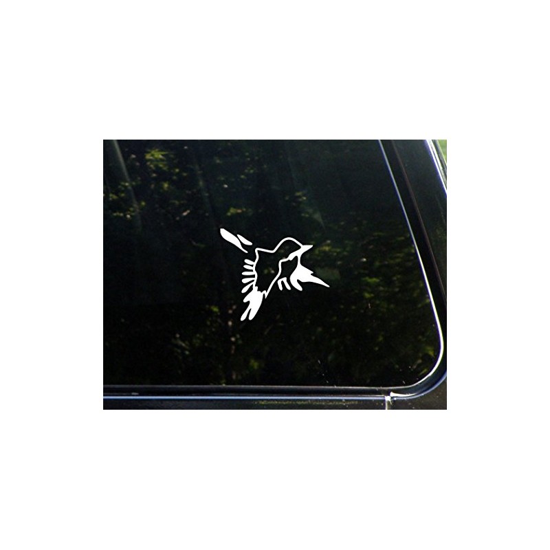 Sparrow Flying - 4-1/2" x 3-3/4" - Vinyl Die Cut