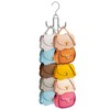 Purse Hanger for Closet, 360 Degree Purse Organizer with 10