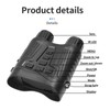 8X Night Vision Binoculars 3.2inch TFT Screen 984.3ft Range IP54