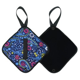 YMPEKA Pee Cloth for Women Hiking Pee Rag for Female Peeing Outdoor,Camping Washable Reusable Toilet Paper, Ecofriendly alt to Toilet Paper, Female Urination Solution(Floral Print)