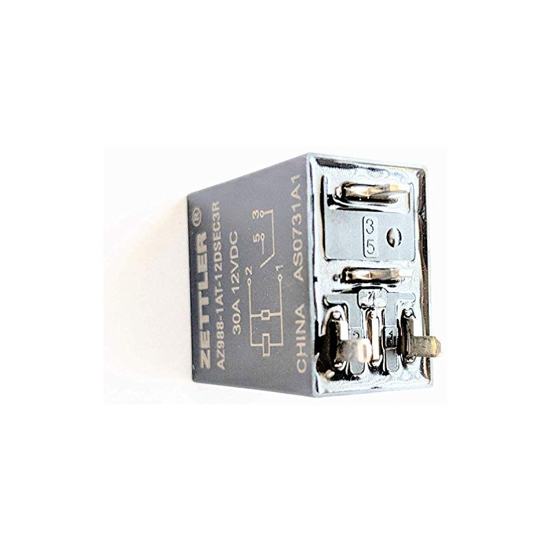 AMERICAN ZETTLER AZ988-1AT-12DSEC3R AZ988 Series 30 A SPST 12 VDC
