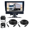 VOJKOREL 7 inch HD Backup Camera System Kit 2 Way