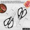 Heavy Duty Food Shears, Multi-Purpose Kitchen Scissors with Sharp Blades,