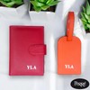 PERRÉ Tag Identificador de Equipaje en Cuero (Personalizado)