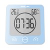 BALDR LCD Waterproof Timer Shower Clock Bathroom Clock Wall Mounted,