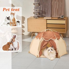 Gigreinc Cat Tent for Indoor, kitty house,Kitten Tent Suitable for samll dogs,Pet Cute Cave Nest Dog Houses