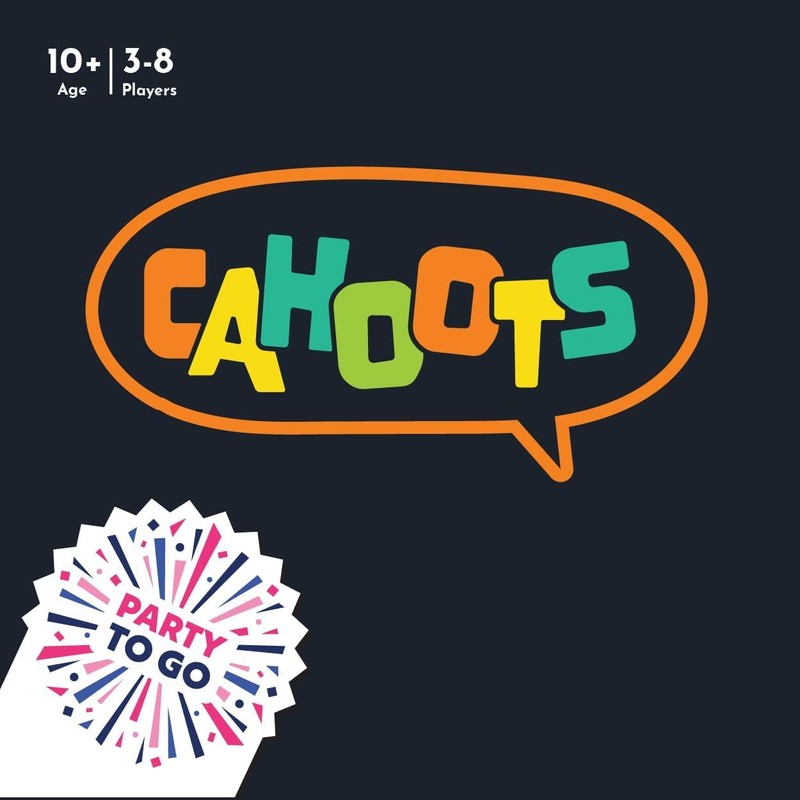 Gamewright - Party to Go - Cahoots Cooperative Hint and