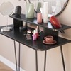 Novogratz Kimberly at Home Vanity, Black Oak