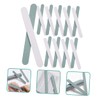 WOONEKY 20pcs Double-sided Nail Buffering Files Professional Manicure Tools for