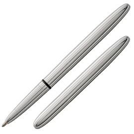 Fisher Chrome Bullet Pen Ballpoint Writes at Any Angle Under Extreme Conditions