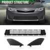 GRAND ORANGE Front Bumper Lower Grille Insert with Fog Hole