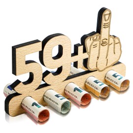 Munera Design - Funny 60th Birthday Money Gift Wooden