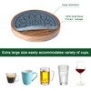 EDEGG 5 Pack Coasters for Drinks Absorbent, Coasters for Coffee