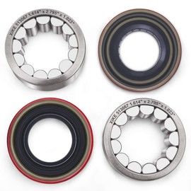 XiKe 1 Set Axle Bearing & Seal Kit, Include RW2010/513067 and 291-315 Compatible GM 2.800" OD 7.5 & 7.6"/8.0/8.5/8.6/9.5/9.76, AKC10 and More.