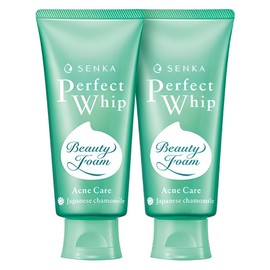 Senka Perfect Whip Acne Care Cleansing Foam, 100g, 2 pieces / 센카 퍼펙트 휩 아크네 케어 클렌징폼, 100g, 2개