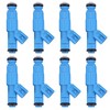 Slakerbe 8 Pcs Fuel Injectors fit for F150 E150 E250