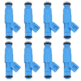 Slakerbe 8 Pcs Fuel Injectors fit for F150 E150 E250 4.6L 2004 2005 2006 2007 2008,4L3E-B4C FJ867 Fuel Injectors