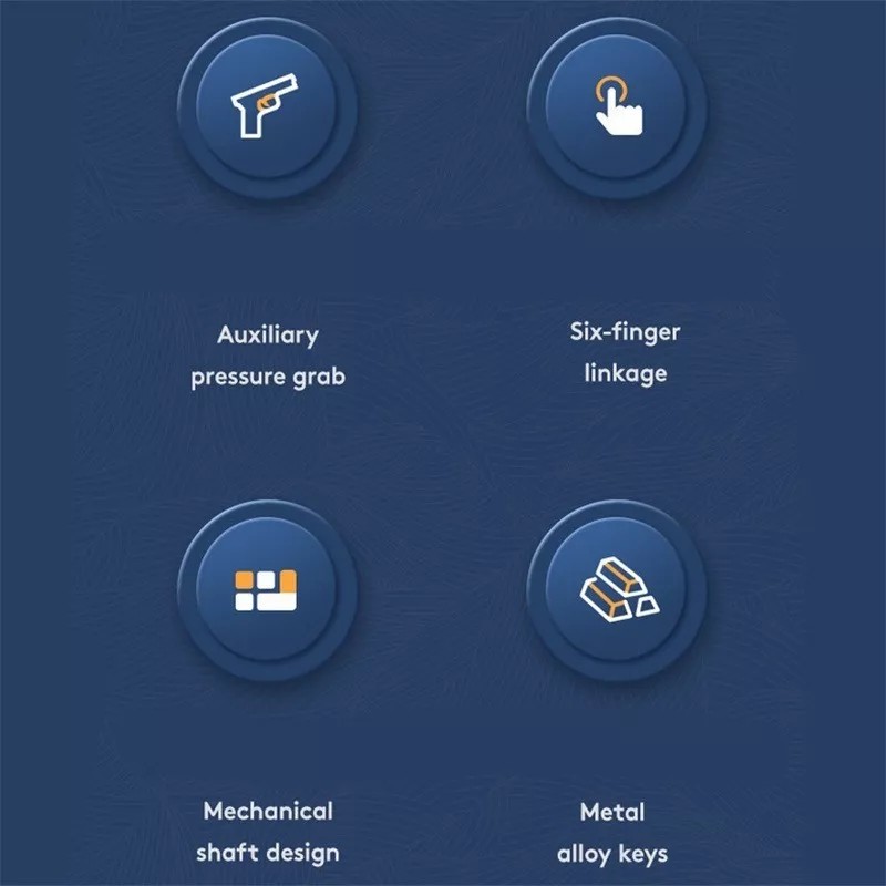 Trigger Gamepad G21 Trigger Gatillos De Mando Disparador L1 Y