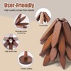 KEHHVCY Wooden Trivets for Hot Dishes, Wooden Tree Trivet Set,