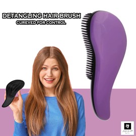 AKH® Detangling Hair Brush | Pack of 1 | Detangle Hair Brush For Blow Drying Hair Straightening| For Wet, Fine, Curly, Thick Hair | For Women, Men & Children
