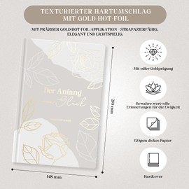 BIROYAL Undated Weekly Planner A5 Weekly Appointment Calendar with To-Do List Large Note Field 64 Sheets Diary in German with Hardcover Planner