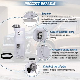 AP7161M Fuel Pump Module Assembly for 2002 2003 DODGE RAM 1500 TRUCK(for 26 Gal. Tank) E7161M