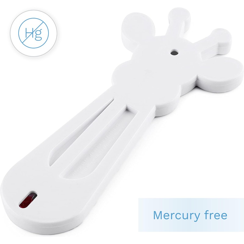 Baby Safe Floating Bath Thermometer GIRAFFE (Grey)
