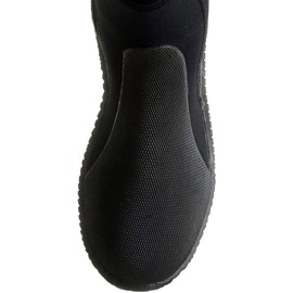 Cressi Unisex Isla Neoprene 5mm Diving Boots, Black With Blue Logo, S EU 38 39 UK 5.5 6.5