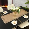 Hosoncovy Table Runner PVC Hollow Table Runner Non-slip Table Mats