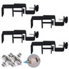 LAZTZQ Outside Mounted Blinds Curtain Rod Bracket Attachment, 1.3 -