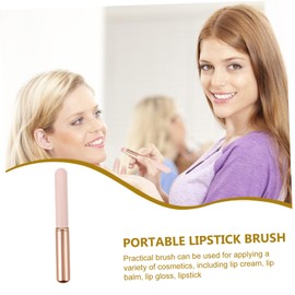 OHPHCALL Lipstick Brush for Women Lip Makeup Brush Round Tip Compact and Easy to Store Lip Brush for Travel