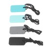 4pcs Sensory Chew Necklace Food Grade Silicone Reduce Anxiety Safe