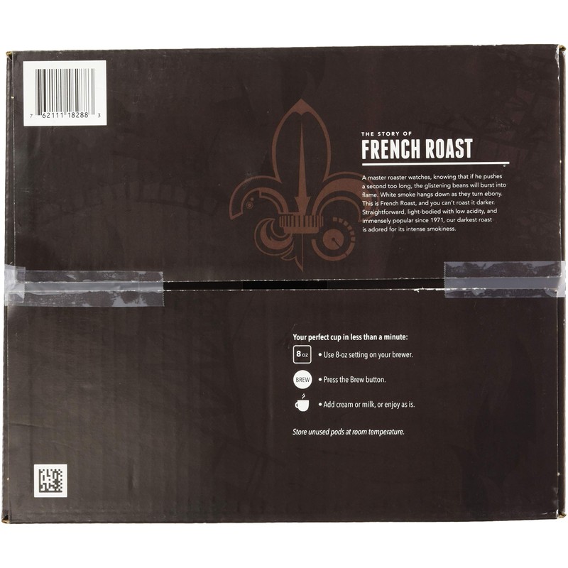 Starbucks French Roast Dark Coffee, 72 K-Cups, (3 Pack of