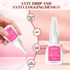 Nail Glue and Glue Remover Kit for Press On Acrylic
