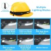 COSOOS Black Rechargeable 1000 Lumen Led Headlamp Lightweight Waterproof For