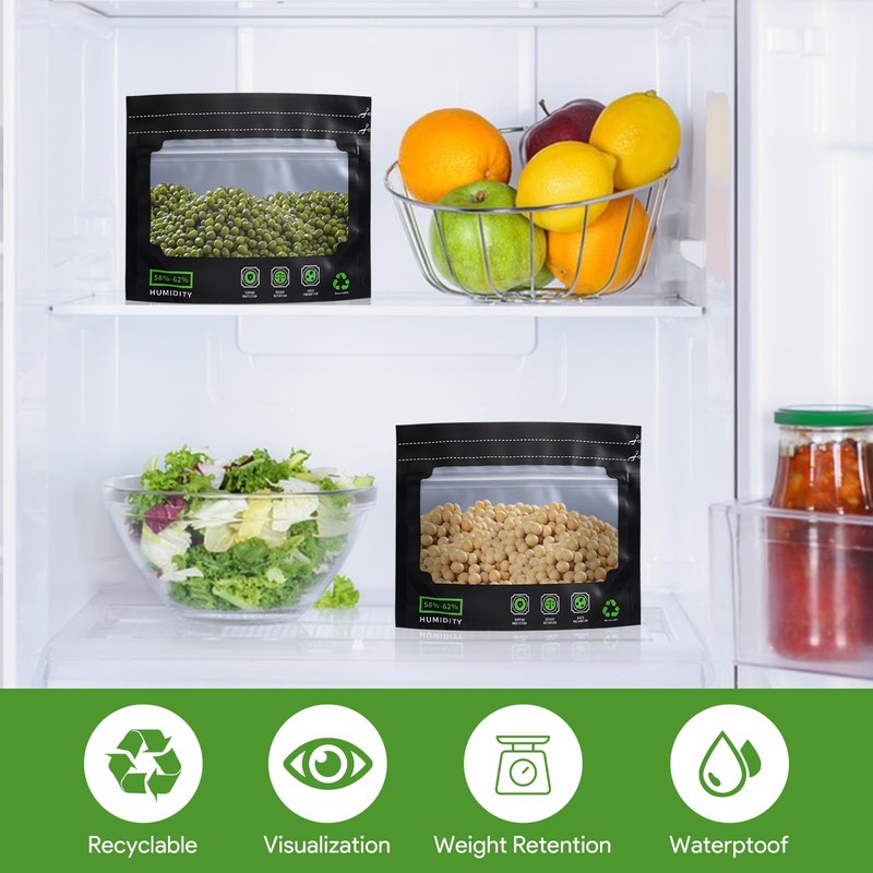 Pack of 10 30 g Reusable Storage Bags for Terploc