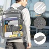 PAMANO Clear Backpack Transparent Heavy Duty See Through Bag for