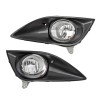 Cahuczlhoz Pair Fog Lamp W/Bezel Kit LH+RH For 2013-2016 Hyundai