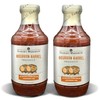Gourmet Warehouse BBQ Sauces, 16 Fl ozs, 2 Pack (Bourbon