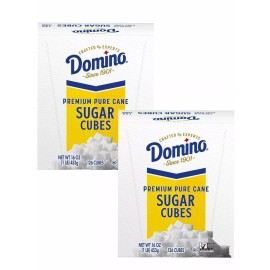 Domino Premium Sugar Cube Dots, Coffee And Tea Freindly (Pack of 2)