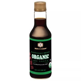 Kikkoman Sauce Soy Organic 10 oz (Pack of 6)
