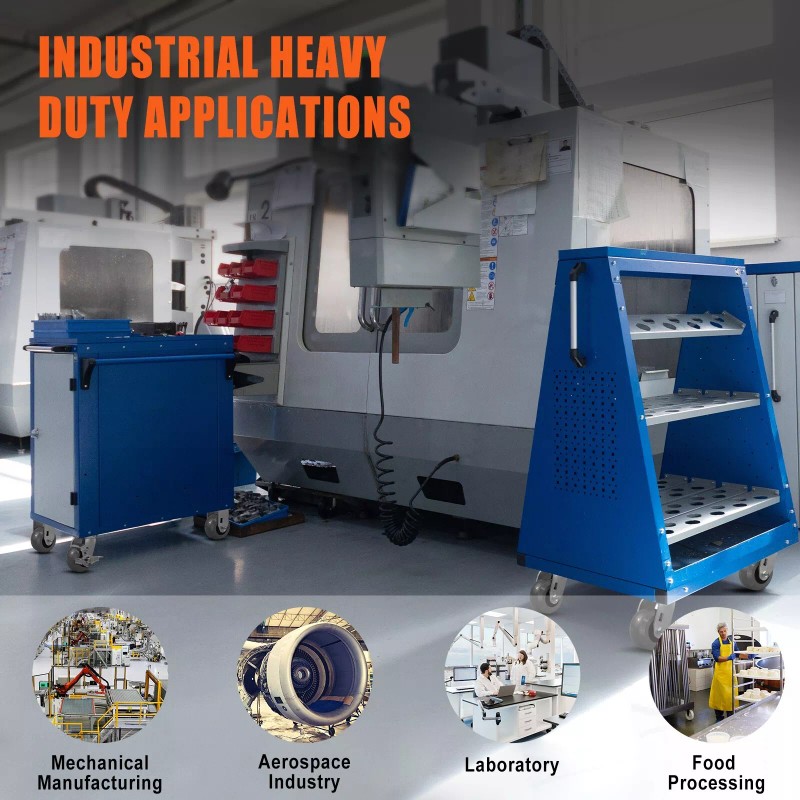 Syrantion 4 Inch Crowned Solid Polyurethane Heavy Duty Casters ,Capacity1500-