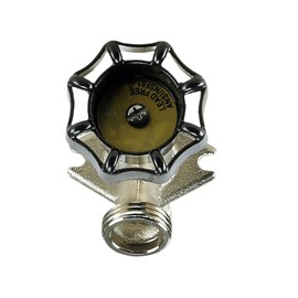 Midline Valve 6204G-OM-5 Anti-Siphon Sillcock Frost Free Outdoor Faucet 1/2 in. PEX A x 3/4 in. Hose Bib, 4 in. Long (5 Pack), Chrome, 5 Count